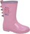 Bota de lluvia Dino rosa