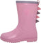 Bota de lluvia Dino rosa