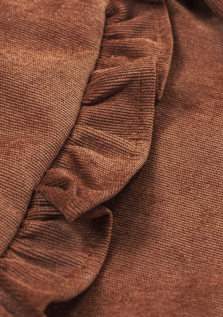 Vestido Pana Otoño Kaki