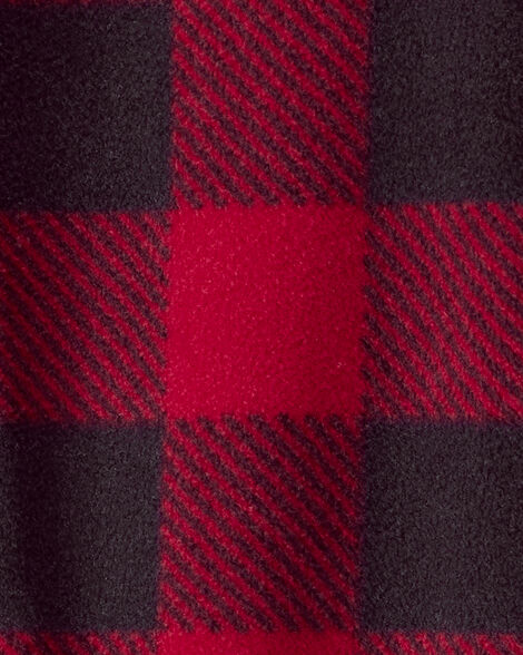 Mameluco felpa cuadros reno