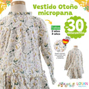 Vestido Otoño micropana