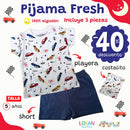 Pijama Fresh Cars