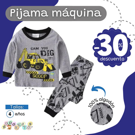 Pijama Algodón Máquina