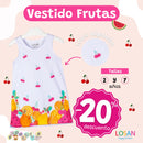 Vestido Frutas