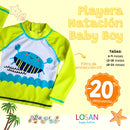 Playera Natación baby boy