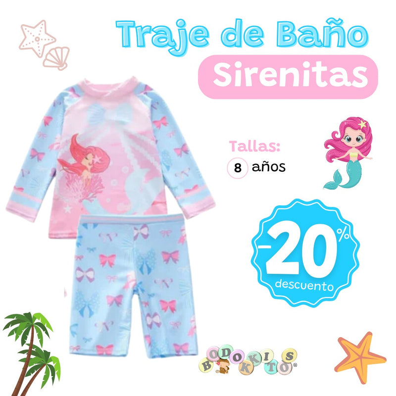 Traje de baño Sirenitas