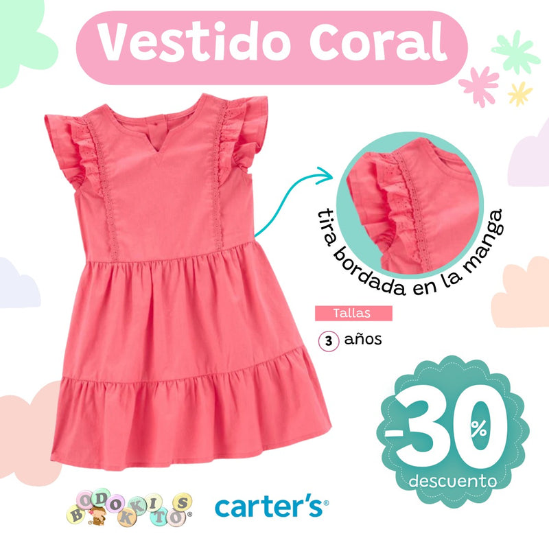 Vestido Coral