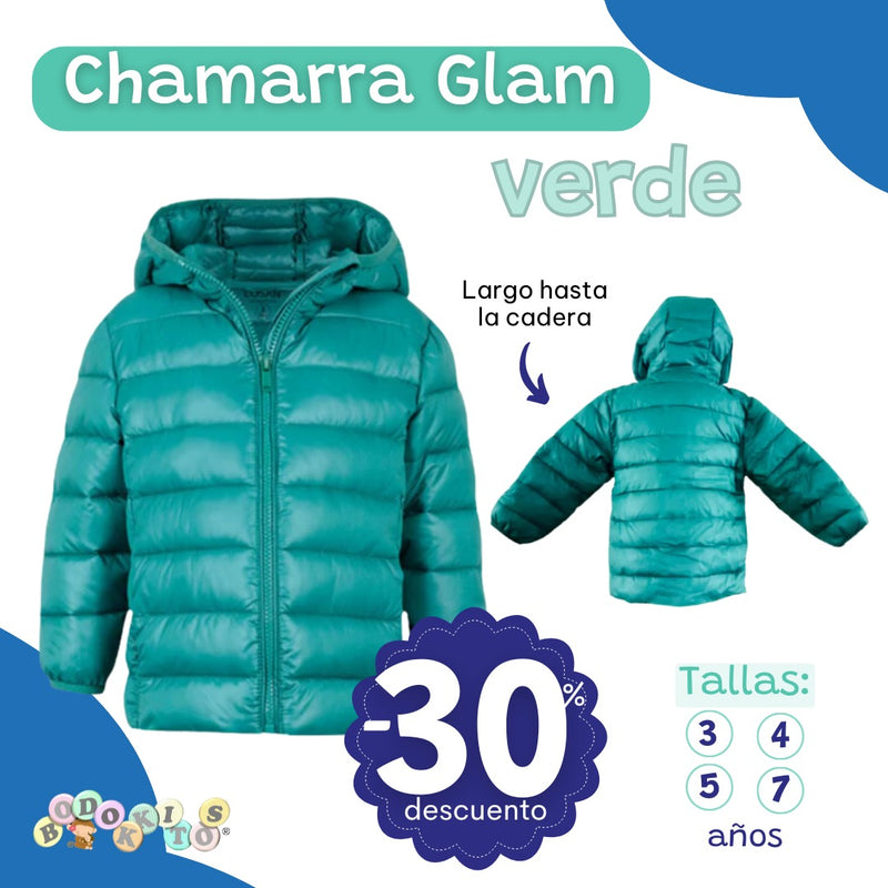 Chamarra Glam Verde