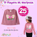 TF Playera ML Mariposa