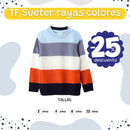 TF Sueter rayas colores