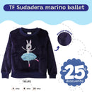 TF Sudadera marino ballet