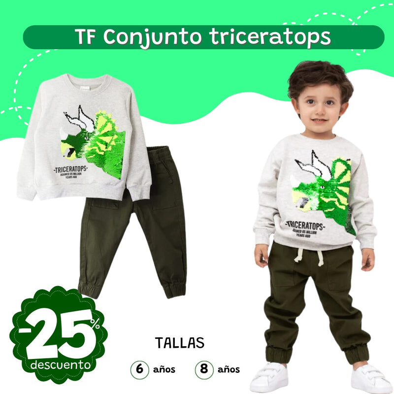 TF Conjunto triceratops