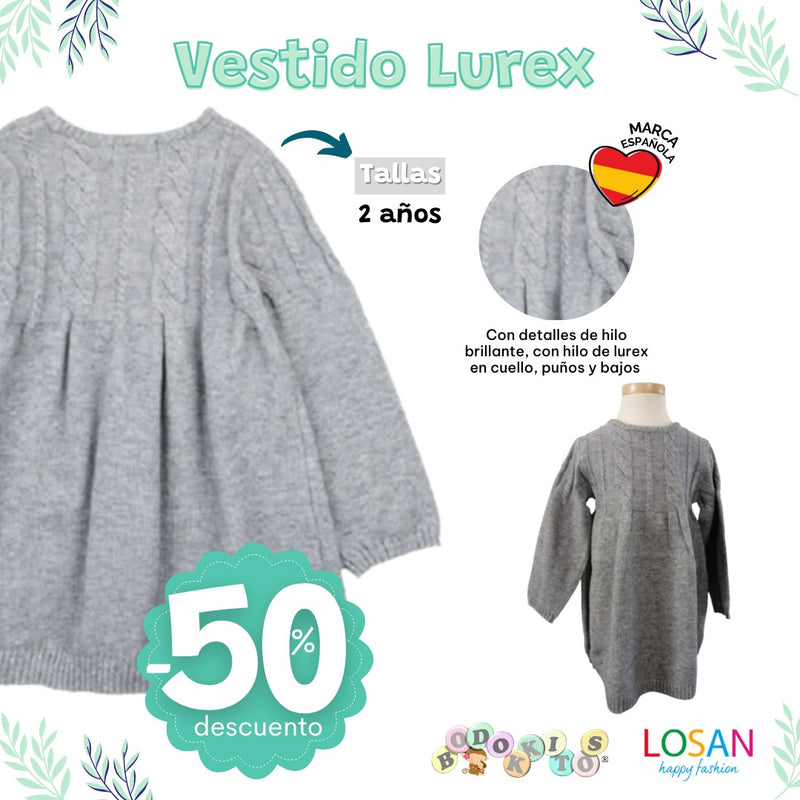 Vestido Lurex