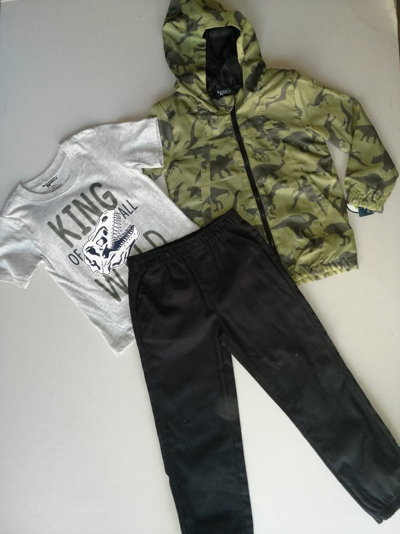 Conjunto 3 piezas Rompevientos King Wild