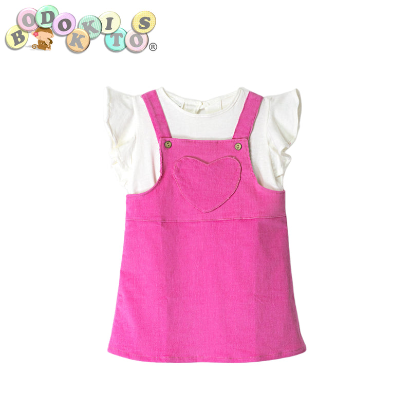 Vestido Jumper panita rosa