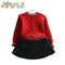 Conjunto Tejido Black and Red