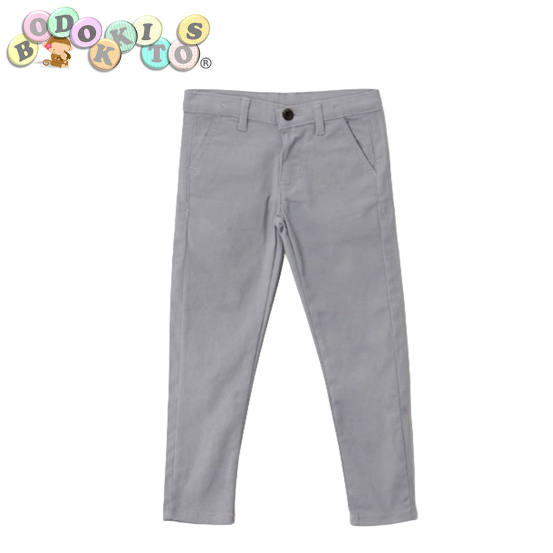 Pantalón Gabardina Gris