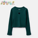 Blusa ML Corazón Verde