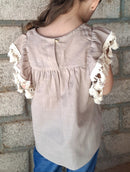 Blusa Caba-Kidss Capuchino