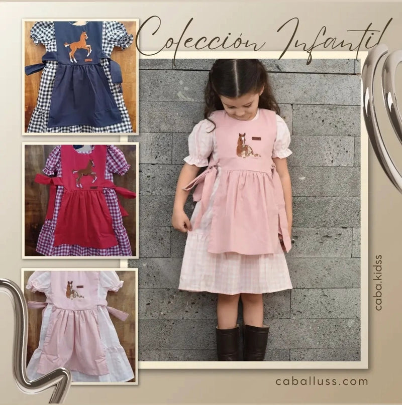 Vestido Mandil Caba-Kids