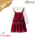 TF Vestido jumper cuadros