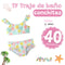 TF Traje de baño conchitas