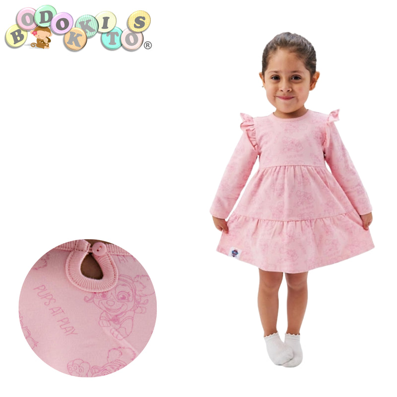 Vestido afelpado Paw Patrol