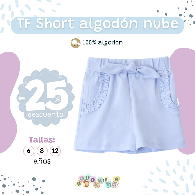 TF Short algodón nube