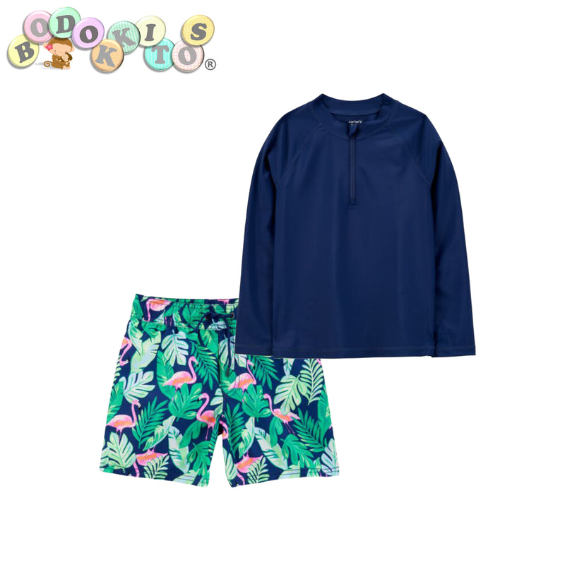 Traje de baño Flamingos