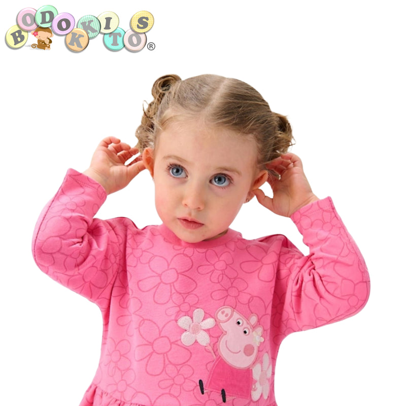 Vestido afelpado Peppa Pig