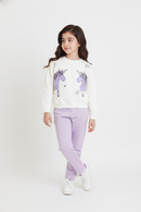 TF Pants Unicornio lila