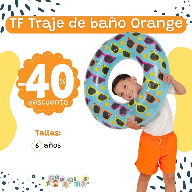 TF Traje de baño Orange