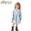 Vestido afelpado Bluey