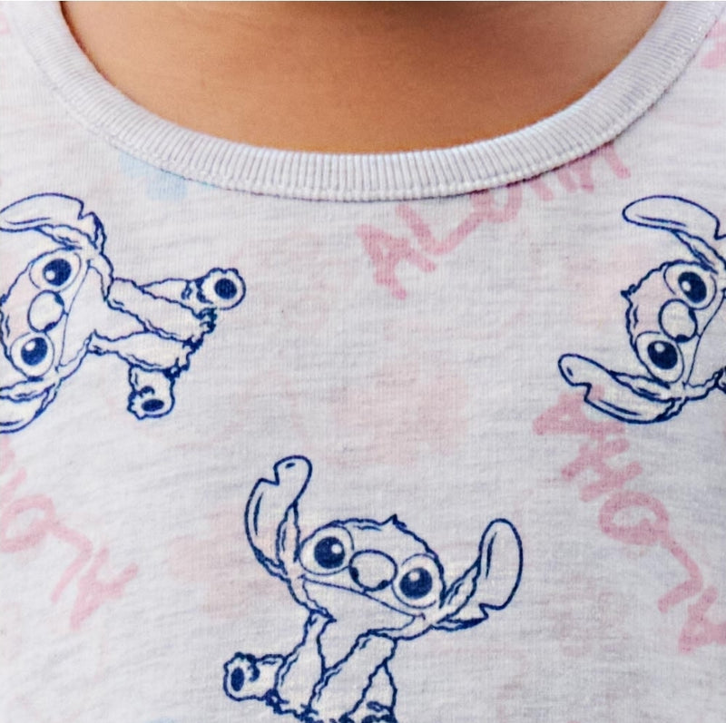 Vestido afelpado Stich