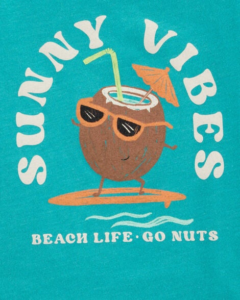 Conjunto short S/M sunny vibes