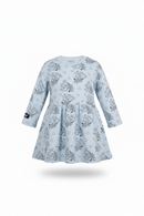 Vestido afelpado Bluey