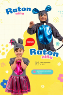 Disfraz ratón niño