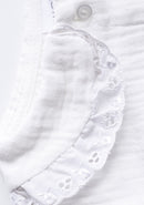 Blusa Blanca Manga Larga