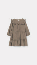 Vestido Pana Otoño Kaki