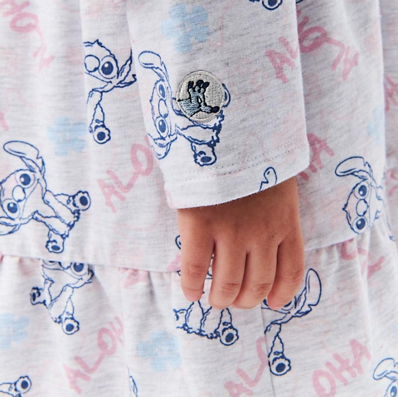 Vestido afelpado Stich