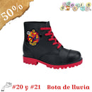 Bota De Lluvia Spider Man