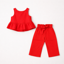 Conjunto Lino Rojo