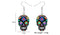 Aretes calavera