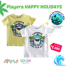 Playera Holidays