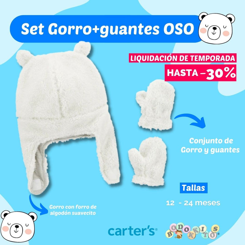 Set Gorro+guantes OSO