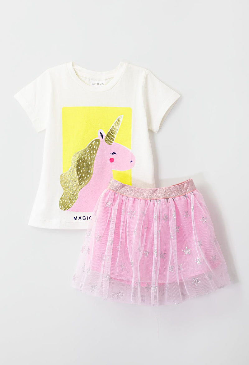 TF Conjunto TuTu Unicornio