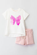 TF Conjunto short mariposa